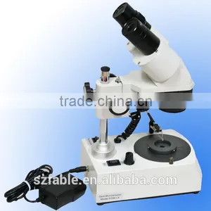 Gem & Jewellery Microscope With Installation Holes on Both Side and 3D Adjustable Gem Hooks thumbnail-1