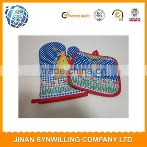 China Manufacturer Professional Customized Cooking Industrial Oven Gloves thumbnail-3