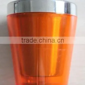 2oz Stainless Steel and Plastic Skull Shot Glass thumbnail-1