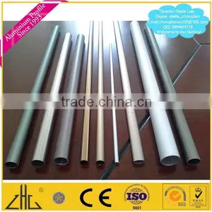 Wow!!6063 T5 6061 T6 Fabricante de Tubos/rectangular Aluminum Tube Factory/anodized Silver Wood Color Aluminum Tube Manufacturer thumbnail-2