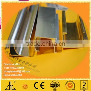 WOW!!!Hot Selling Polish Aluminium Profiles Aluminum Enclosure, for Kitchen Cabinet and Shower Cabin ,6463-T5 Aluminum Mirror thumbnail-4