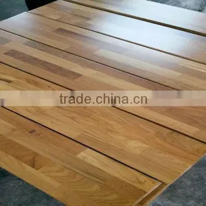 Finished Burma Teak Parquet Solid Wood Flooring thumbnail-1