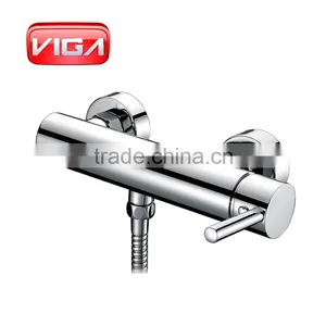 VIGA Malta Series Shower Faucet Brass Shower Mixer Single Lever Chrome Toilet Shower Mixer thumbnail-1