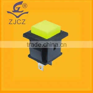 Vacuum Cleaner Switch,Mini Push Button SPST Momentary N/C ON-OFF Switch 10mm GREEN thumbnail-4