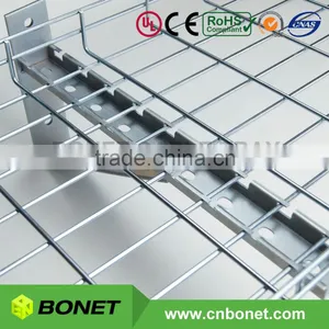 Cantilever Wall Bracket Support for Heavy Duty Wire Mesh Cable Tray Systems thumbnail-1