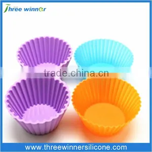 Wholesale Silicone Kitchen Tools Silicone Cup Cake Molds thumbnail-6