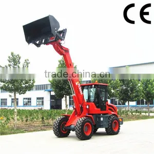 80HP Chinese Wheel Loader TL2500 Tractor Front End Wheel Loader for Multi Use thumbnail-3