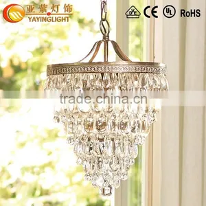 Brass Crystal Chandelier,Modern Crystal Glass Chandelier Light thumbnail-1