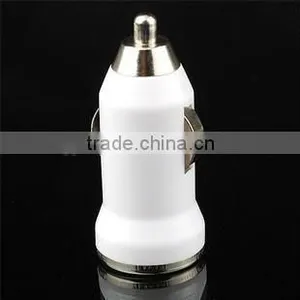 White Color Mini Car Cigarette Lighter To USB Charger Adapter Factory Price and OEM Service thumbnail-1