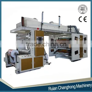 Changhong 6 Color PE Coated Paper Flexo Printing Machine thumbnail-1