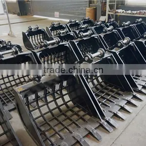 OEM SDLG LG918 Wheel Loader Attachment 1.4M3 Bigger Bucket From China , Attachment Code:1690300001 thumbnail-5