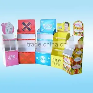 Paper Exhibition Display Shelf, Corrugated Paper Exhibition Display Shelf, Exhibition Display Shelf thumbnail-1