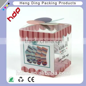 Custom Clear Pvc Boxes for Socks Packaging thumbnail-3