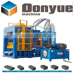 Fully Automatic Concrete Brick Making Machine From Turkey QT10-15 Turkey Cement Brick Machine Latest Technology thumbnail-1