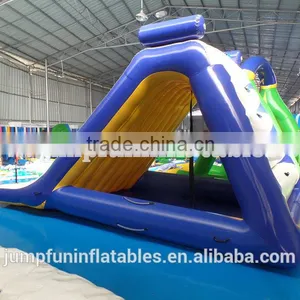 Aqua Inflatable Slide 0.9mm PVC Floating Waterslide for Kids and Adults thumbnail-1