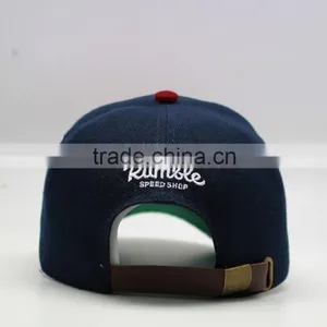OEM Stylish High Quality Brand Baseball Caps With Leather Strap thumbnail-5