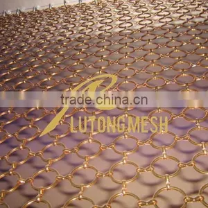 Hanging Metal Ring Mesh Room Divider Curtain thumbnail-5