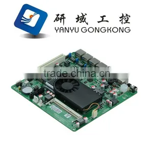 1U Atom D2550 4 Gigabit LAN Card Router/Firewall /Networking Server Motherboard thumbnail-3