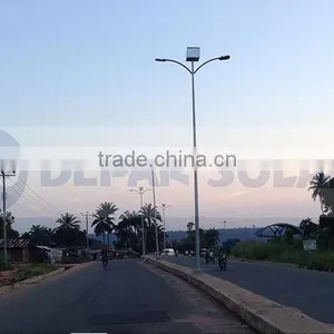 7m Polygon Street Light Pole -hot Dip Galvanized Lamp Post, Lamp Column thumbnail-3