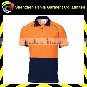 China Summer Hot Selling Mens Hivis Safety Polo Shirt thumbnail-1