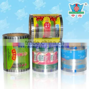 Food Packaging Plastic Laminated Roll Film Non-benzene,Non-keton Packaging Film Rolls thumbnail-1