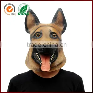 2016 Hot Selling Cheap Diy White Party Wolf Dog Head Mask thumbnail-1