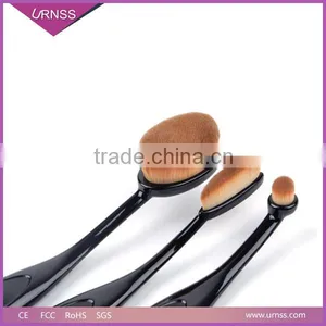 10pcs Oval Toothbrush Shaped Makeup Brushes Set thumbnail-5