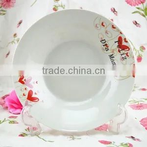 2015 Fancy Design Soup Plate for Mother Day , Love Soup Plate for China thumbnail-4