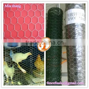 Galvanized Wire Woven Hexagonal Mesh Chicken Fencing thumbnail-4
