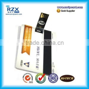 Large Manufacturing Plastic Promotion Flash Drive Christmas Gift Card USB Card thumbnail-3