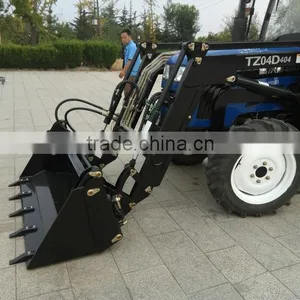 Small Loader Chinese Front Loader Four in One Bucket for Sale thumbnail-5