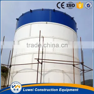 50-2000ton Bolted Cement Silo Site Installation Scene thumbnail-2