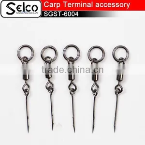 SGST-6004 Stainless Steel Carp Fishing Terminal Accessory Sting With Swivel & Ring thumbnail-1