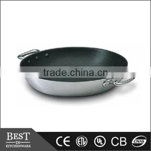 Aluminium Non Stick Paella Pan French With Non Stick Frying Pan Dumplings Pan thumbnail-1