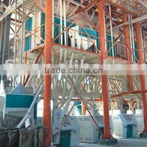 80t-120t Complete Plant of Steel Frame Structure for Flour Factory thumbnail-1