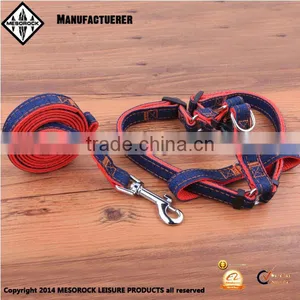 High Quality Pet Products Dog Harness and Collar Durable Nylon Pet Leash thumbnail-1