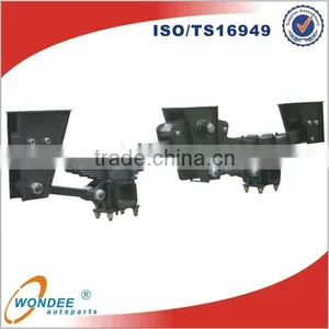 Germany Tandem Axle China Truck Trailer Mechanical Suspension thumbnail-1