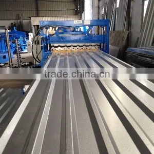 Galvanized Metal Roof Tile Building Corrugated Iron Sheet Making Machine thumbnail-2