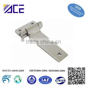 Customized Stainless Steel Flat Round Bar Hinges thumbnail-1