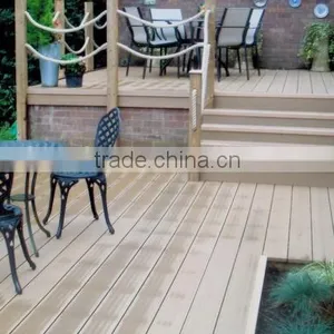 New Style Wood Plastic Composite Recycled WPC Decking Floor thumbnail-5