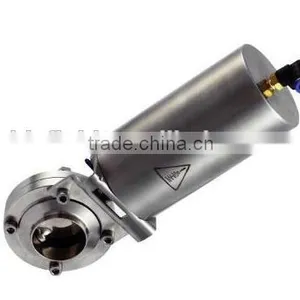 Popular Tri-clamp Connection Electric/penumatic Butterfly Valve thumbnail-5