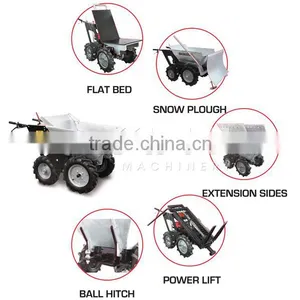 Mini Track Dumper With Gasoline Engine Construction Machinery BY300X With CE thumbnail-2