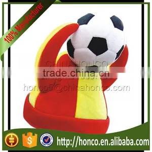 Spain Football Fans Dense Velvet Hat /Spainy Hat for Euro 2016 thumbnail-1
