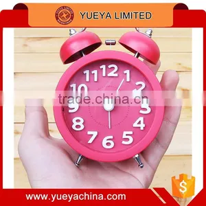 Korean Style Candy Colors 3D Digital Clock Retro Heart Shaped Alarm Clock thumbnail-5