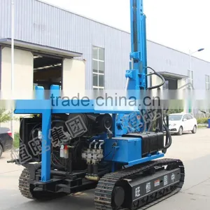 Double Head Guardrail Pilling Rig, Hydraulic Static Pile Driver for Sale thumbnail-1