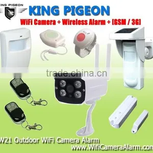 WiFi HD IP Camera Alarm W24 Supports 64 Wireless Sensor for Wireless Home Alarm System thumbnail-4