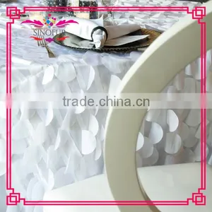 Various Color Wedding Fancy Petal Table Cloth thumbnail-1