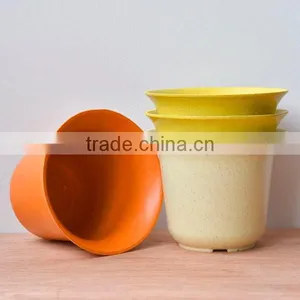 New Design Colorful Plant Fiber Biodegradable Flower Pot thumbnail-1