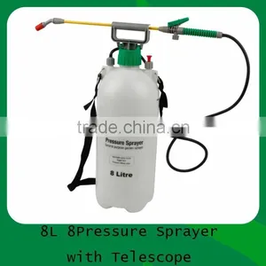 Portable Pressized Pressure/ 8L Garden Hand Pump Manual Pressure Sprayer / Professional Vehicle Washing Sprayer thumbnail-2