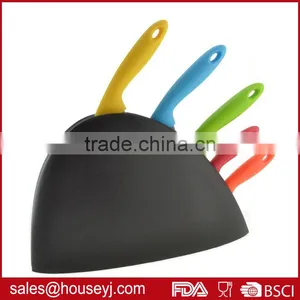 5 Pieces Stainless Steel Kitchen Knife Set With Knife Block Knife Holder thumbnail-1